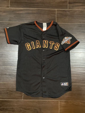 San Francisco Giants Posey Majestic 2012 World Series Champions Jersey Youth XL Cover