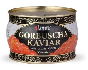 🔥 500g Kaviar rot Buckellachskaviar Gorbuscha Lachskaviar Wildfang икра лосося 