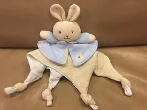 Kids Preferred Peter Rabbit Baby Security Blanket Knotted Corners 10”x10” - Picture 1 of 7