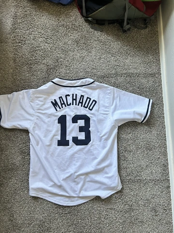 Manny Machado San Diego Padres baseball jersey size XL perfect Cover