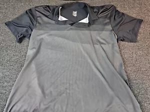 Callaway Polo Shirt Adult XL Black Golf Opti-Dri Lightweight Mens Short Sleeve - Picture 1 of 6
