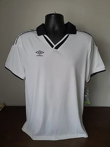 Umbro Premier Maglia Allenamento Calcio Uomo, Bianco/Nero, Taglia M - Foto 1 di 6