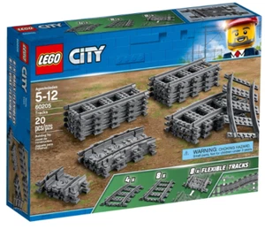 NEW SEALED Lego City RC Train Tracks and Curves Set 60205 - Picture 1 of 1
