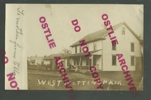West Nottingham NEW HAMPSHIRE RPPC c1910 GENERAL STORE nr Rochester GHOST TOWN? - Picture 1 of 3