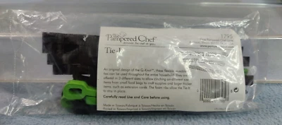 NEW SEALED THE PAMPERED CHEF TIE-IT - SET OF 15 - 3 SIZES - REUSABLE TIES #1795 - Image 1 of 3