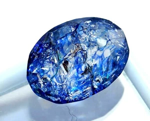 10.20 CT Natural Certified Blue Tanzanite From Brazil Oval Cut Loose - Picture 1 of 7