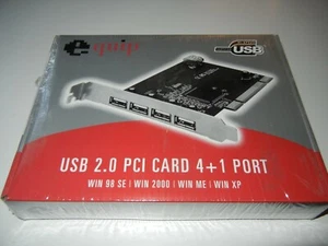 Equip USB 2.0 PCI Tarjeta 4+1 Puerto Artículo 128281, Nuevo - Imagen 1 de 7