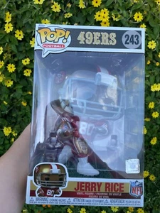 Funko Pop! Vinyl Jumbo 10 in: Jerry Rice #243 | San Francisco 49ers NFL Legend - Picture 1 of 6