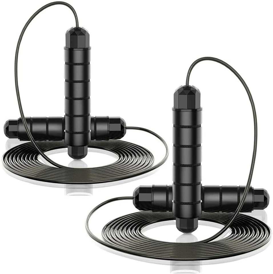 Verstellbar Springseil Seil Springen Fitness Sport Boxen Hüpf Seil Kugellager - Bild 1 von 1