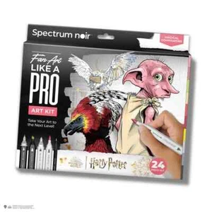 SPECTRUM NOIR - Fan Art Like a Pro Art Kit - HARRY POTTER MAGICAL COMPANIONS - Picture 1 of 4