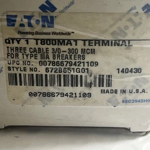 EATON SCHNEIDHAMMER WESTINGHOUSE T800MA1 Typ MA Brecherlasche, NEU - Bild 1 von 8