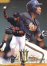 1994 Flair Baltimore Orioles Baseball Card #5 Mark McLemore
