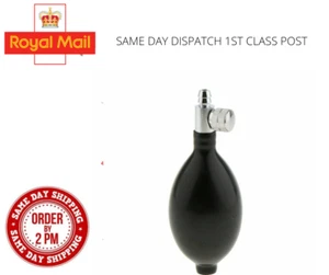 Manual Inflator Bulb Air Pump for Sphygmomanometer Blood Pressure Monitor - Picture 1 of 2