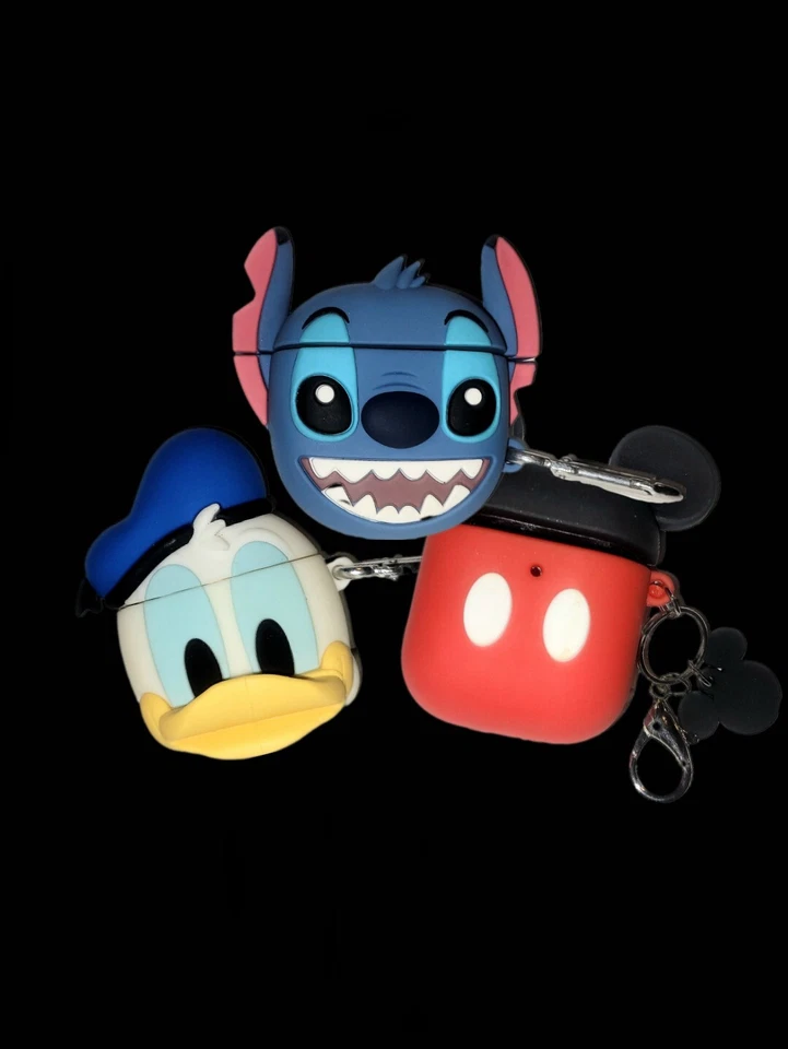 Disney Airpods Estuche Lote de 3 Compatible con Airpods Generación 1 y 2 Foto 1 de 4