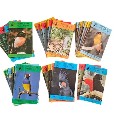 Australian Aviculture Magazine 1988-1992 (Vol. 42-46) 50th anniversary edition - image 1 of 4
