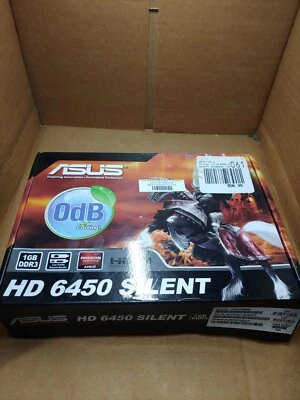 Asus  HD6450 1GB DDR3 Silent Graphics Video Card Low Profile New. N5 - Image 1 of 4