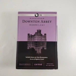 Downton Abbey Seasons 1,2 & 3 + Bonus- SEALED Blu Ray / DVD PBS - Picture 1 of 6