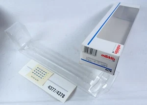 Märklin 4378 LEERKARTON schwedischer Speisewagen SJ Spur H0 OVP Leerverpackung - Bild 1 von 1