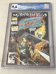 GHOST RIDER BLAZE SPIRITS OF VENGEANCE 1 CGC 9.6 WHITE PAGES MARVEL COMICS - Picture 1 of 3