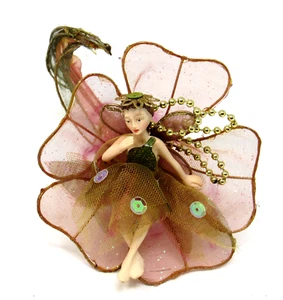 Colección Katherine Flor Hada Navidad Adorno Vintage - Imagen 1 de 6