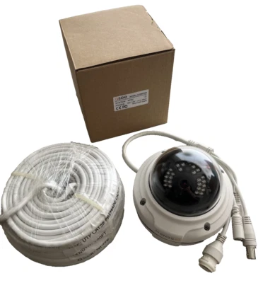 Cámara de seguridad Q-See QTN8038D 3mp/1080p y cable Ethernet de 100 pies nunca usado Foto 1 de 4