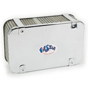 Cannon Chrome Air Cleaner for Weber 38 DCOE Carburetor - Picture 1 of 7