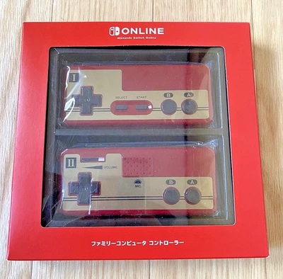 Nintendo Switch Online Famicom Controller Set New Unopened Official NES Style Pa - Image 1 of 2