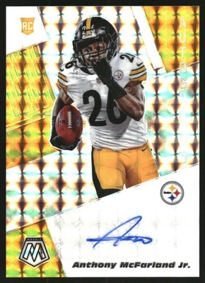 2020 Panini Mosaic Rookie Autographs Mosaic #37 Anthony McFarland Jr. Auto - Image 1 of 2