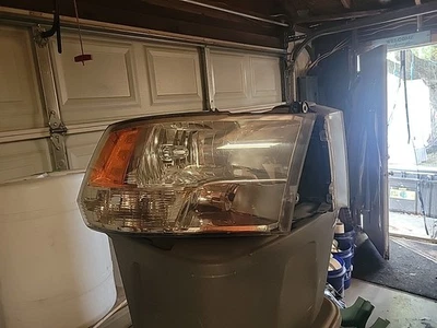 Conjunto de faros de repuesto conductor+pasajero para Dodge Ram 1500 2009-2010 Foto 1 de 2