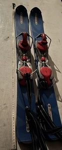 Nordica Fun Ski Short Ski 90cm Salomon Bindung 15-16 Modelle und früher gebraucht - Bild 1 von 12