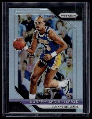 2018–19 Panini Prizm СЕРЕБРЯНАЯ ПРИЗМА / Карим Абдул-Джаббар - Изображение 1 из 2