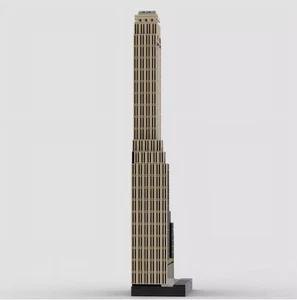 500 Fifth Avenue New York City 1:650 Scale Building Model Block Set - Picture 1 of 5