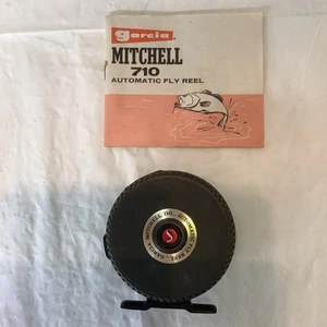 Vintage Mitchell 710 Automatic Fly Fishing Reel With Manual NICE Made In France - Picture 1 of 9