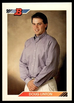 1992 Bowman Doug Linton Rookie Toronto Blue Jays #277 - Image 1 of 2