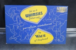 WHIMSIES SET #6 Wade Of England 5-teiliges Polartier Set mit Originalkarton - Bild 1 von 4