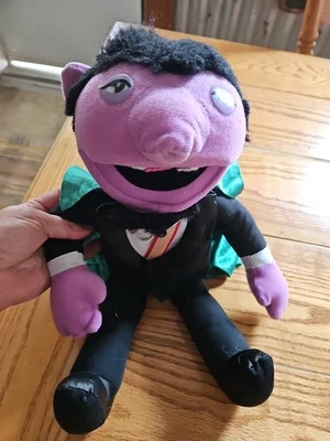 Peluche vintage Applause Sesame Street "Count Von Count" 13" Foto 1 de 4