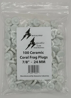 Tapones/discos/base de fragmentos de coral de cerámica con gel de pegamento de arrecife gratis impresionante acuático Foto 1 de 3