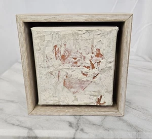 Kim Daw Painting 4x4 Art Small Heart - Picture 1 of 10