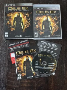 Deus Ex Human Revolution - Sony PlayStation 3 PS3 - CIB completo - VG++++ - Foto 1 di 8