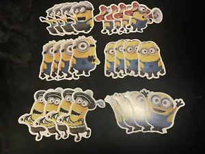 24 Cupcake Toppers — Minions, Despicable Me - Picture 1 of 3