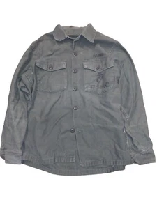 US Marine USMC Vietnam Military Uniform OG 107 Shirt M Stencil - Bild 1 von 4