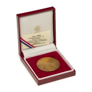 Pula Arena Kroatien Medaillenzertifikat, Box, authentische Medaille! - Bild 1 von 3