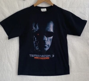 De colección 2003 Terminator 3 "Rise of the Machines" Película Adolescente Talla M - Negro - Imagen 1 de 8