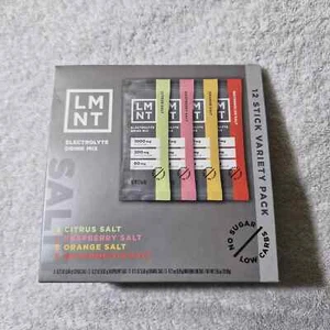 LMNT Variety Pack 12 Count Zero Sugar Electrolytes - Drink Mix - FREE SHIPPING - Picture 1 of 5