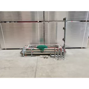 Stahlgerüst 32m² Dachdeckergerüst gebrauchtes Gerüst Layher Assco - Bild 1 von 2