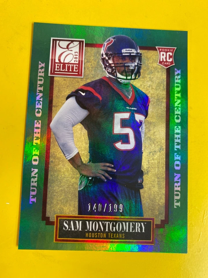D46919  2013 Elite Turn of the Century #184 Sam Montgomery ROOKIE #140/199 - Image 1 of 1
