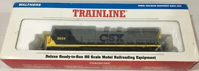 Vintage HO WALTHERS TRAINLINE 931-161 GE DASH 8 40B CSX # 5934 - Image 1 of 4