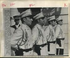 1970 Press Photo The White House Police in new ceremonial uniforms - hcx26789