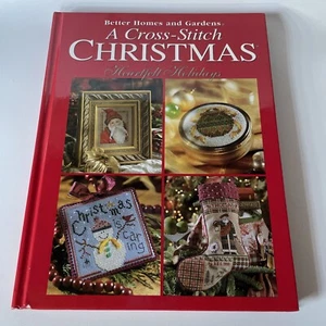 1999 Better Homes & Gardens-A Cross-Stitch Christmas Heartfelt Holidays - Imagen 1 de 14