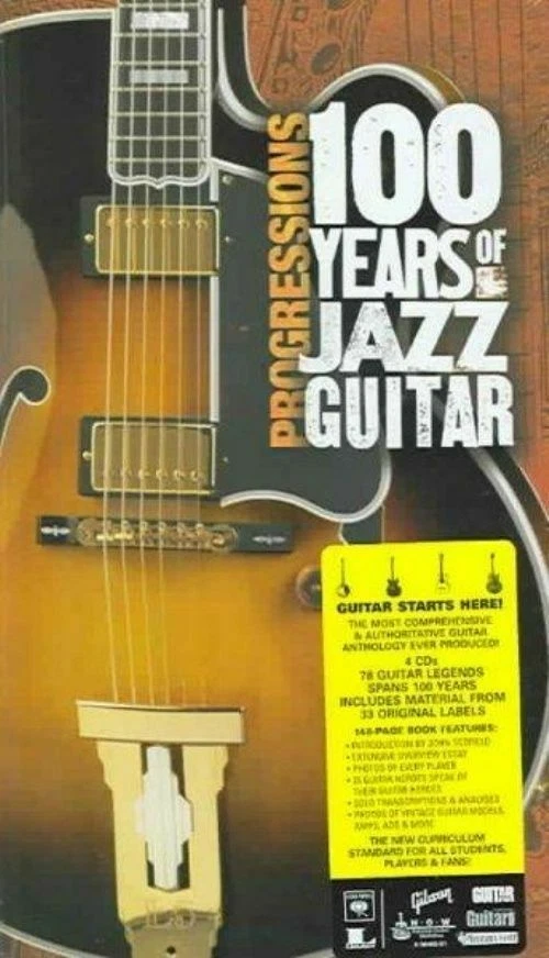 Progressions 100 Years Of Jazz Guitar 0696998646223 By Various Artists CD